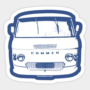 Commer PB classic light van monoblock white Sticker